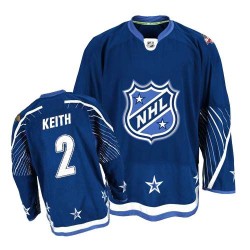 Duncan Keith Chicago Blackhawks Reebok Authentic Navy Blue 2011 All Star Jersey