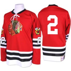 Duncan Keith Chicago Blackhawks Mitchell and Ness Authentic Red 1960-61 Throwback Jersey