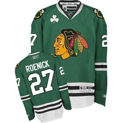 Jeremy Roenick Chicago Blackhawks Reebok Authentic Green Jersey