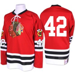 Joakim Nordstrom Chicago Blackhawks Mitchell and Ness Authentic Red 1960-61 Throwback Jersey