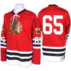 Andrew Shaw Chicago Blackhawks Mitchell and Ness Premier Red 1960-61 Throwback Jersey