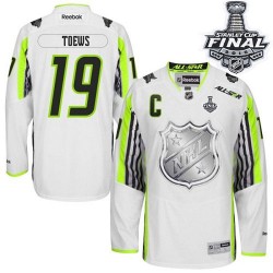 Jonathan Toews Chicago Blackhawks Reebok Authentic White 2015 All Star 2015 Stanley Cup Jersey
