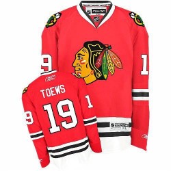 Youth Jonathan Toews Chicago Blackhawks Reebok Authentic Red Home Jersey