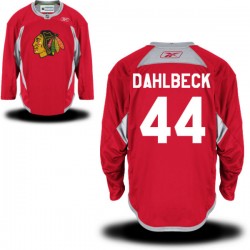 Klas Dahlbeck Chicago Blackhawks Reebok Authentic Red Practice Team Jersey