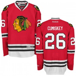 Kyle Cumiskey Chicago Blackhawks Reebok Authentic Red Home Jersey