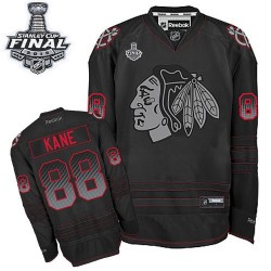 Patrick Kane Chicago Blackhawks Reebok Authentic Black Accelerator 2015 Stanley Cup Jersey