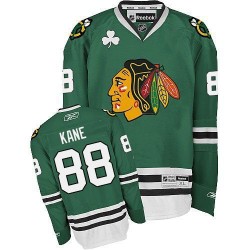 Patrick Kane Chicago Blackhawks Reebok Authentic Green Jersey