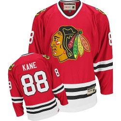 Patrick Kane Chicago Blackhawks CCM Authentic Red Throwback Jersey