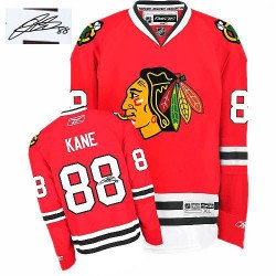 Patrick Kane Chicago Blackhawks Reebok Authentic Red Autographed Home Jersey