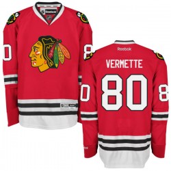 Antoine Vermette Chicago Blackhawks Reebok Authentic Red Home Jersey