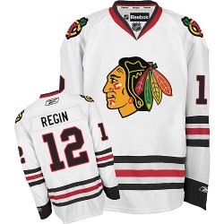 Peter Regin Chicago Blackhawks Reebok Authentic White Away Jersey