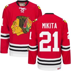 Stan Mikita Chicago Blackhawks CCM Authentic Red New Throwback Jersey