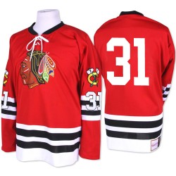 Antti Raanta Chicago Blackhawks Mitchell and Ness Premier Red 1960-61 Throwback Jersey
