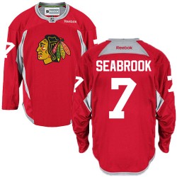 Brent Seabrook Chicago Blackhawks Reebok Authentic Red Practice Jersey
