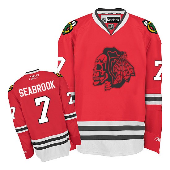chicago blackhawks skull jersey