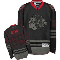 Andrew Shaw Chicago Blackhawks Reebok Authentic Black Ice Jersey