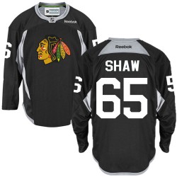 Andrew Shaw Chicago Blackhawks Reebok Authentic Black Practice Jersey