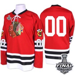 Clark Griswold Chicago Blackhawks Mitchell and Ness Authentic Red 1960-61 Throwback 2015 Stanley Cup Jersey