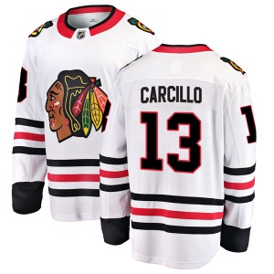 Daniel Carcillo Chicago Blackhawks Fanatics Branded Breakaway White Away Jersey