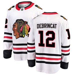 Alex DeBrincat Chicago Blackhawks Fanatics Branded Breakaway White Away Jersey