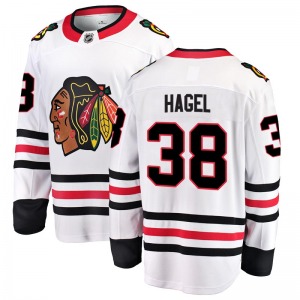 Brandon Hagel Chicago Blackhawks Fanatics Branded Breakaway White Away Jersey