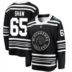 Andrew Shaw Chicago Blackhawks Fanatics Branded Breakaway Black 2019 Winter Classic Jersey