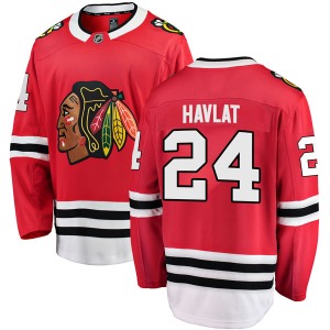 Youth Martin Havlat Chicago Blackhawks Fanatics Branded Breakaway Red Home Jersey