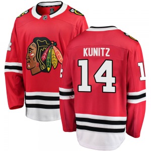 Youth Chris Kunitz Chicago Blackhawks Fanatics Branded Breakaway Red Home Jersey
