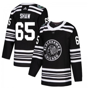 Andrew Shaw Chicago Blackhawks Adidas Authentic Black 2019 Winter Classic Jersey