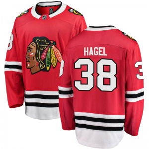 Brandon Hagel Chicago Blackhawks Fanatics Branded Breakaway Red Home Jersey