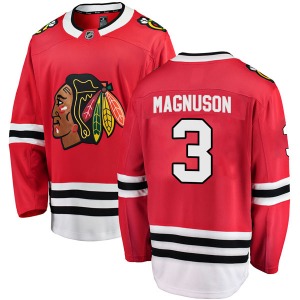 Keith Magnuson Chicago Blackhawks Fanatics Branded Breakaway Red Home Jersey