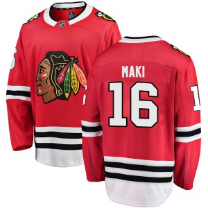 Chico Maki Chicago Blackhawks Fanatics Branded Breakaway Red Home Jersey