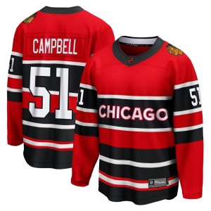Brian Campbell Chicago Blackhawks Fanatics Branded Breakaway Red Special Edition 2.0 Jersey