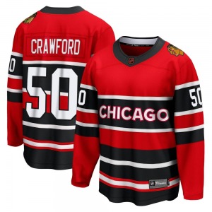 Corey Crawford Chicago Blackhawks Fanatics Branded Breakaway Red Special Edition 2.0 Jersey