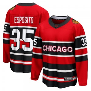 Tony Esposito Chicago Blackhawks Fanatics Branded Breakaway Red Special Edition 2.0 Jersey