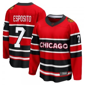 Phil Esposito Chicago Blackhawks Fanatics Branded Breakaway Red Special Edition 2.0 Jersey