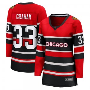 Women's Dirk Graham Chicago Blackhawks Fanatics Branded Breakaway Red Special Edition 2.0 Jersey