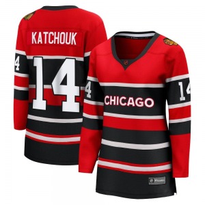 Women's Boris Katchouk Chicago Blackhawks Fanatics Branded Breakaway Red Special Edition 2.0 Jersey