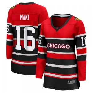 Women's Chico Maki Chicago Blackhawks Fanatics Branded Breakaway Red Special Edition 2.0 Jersey