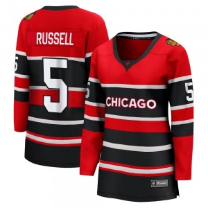 Women's Phil Russell Chicago Blackhawks Fanatics Branded Breakaway Red Special Edition 2.0 Jersey