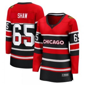 Women's Andrew Shaw Chicago Blackhawks Fanatics Branded Breakaway Red Special Edition 2.0 Jersey