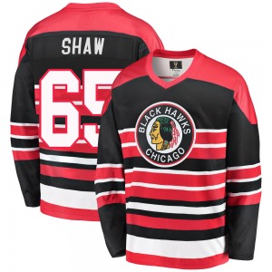 Andrew Shaw Chicago Blackhawks Fanatics Branded Premier Red/Black Breakaway Heritage Jersey