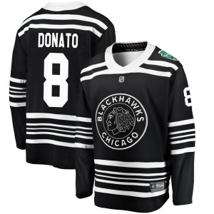 Youth Ryan Donato Chicago Blackhawks Fanatics Branded Breakaway Black 2019 Winter Classic Jersey