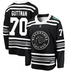 Youth Cole Guttman Chicago Blackhawks Fanatics Branded Breakaway Black 2019 Winter Classic Jersey