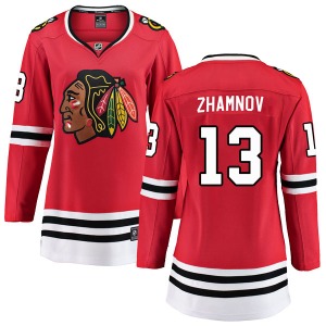 Women's Alex Zhamnov Chicago Blackhawks Fanatics Branded Breakaway Red Home Jersey
