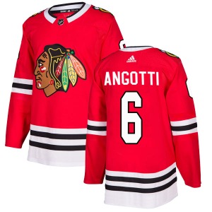 Youth Lou Angotti Chicago Blackhawks Adidas Authentic Red Home Jersey