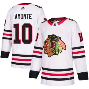 Youth Tony Amonte Chicago Blackhawks Adidas Authentic White Away Jersey