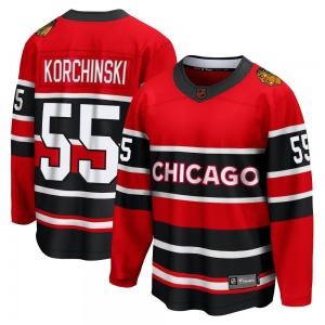 Kevin Korchinski Chicago Blackhawks Fanatics Branded Breakaway Red Special Edition 2.0 Jersey