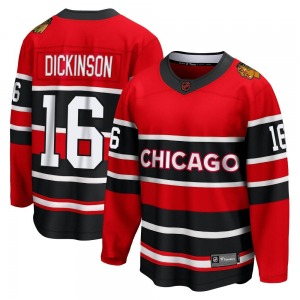 Youth Jason Dickinson Chicago Blackhawks Fanatics Branded Breakaway Red Special Edition 2.0 Jersey
