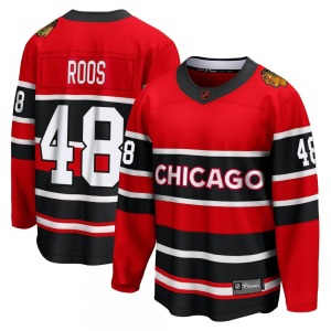 Youth Filip Roos Chicago Blackhawks Fanatics Branded Breakaway Red Special Edition 2.0 Jersey